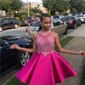 Elegant Pink Kids Dress